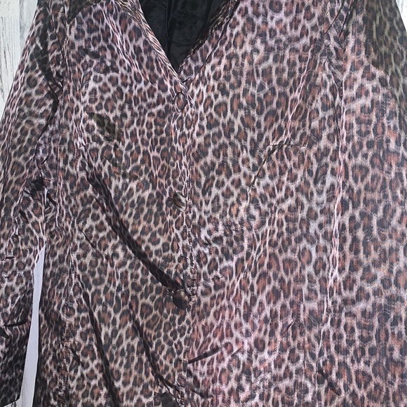 0719 Charles Gray Leopard Jacket - Picture 3 of 7